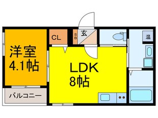 エヌアンドエスヴィラⅢの物件間取画像